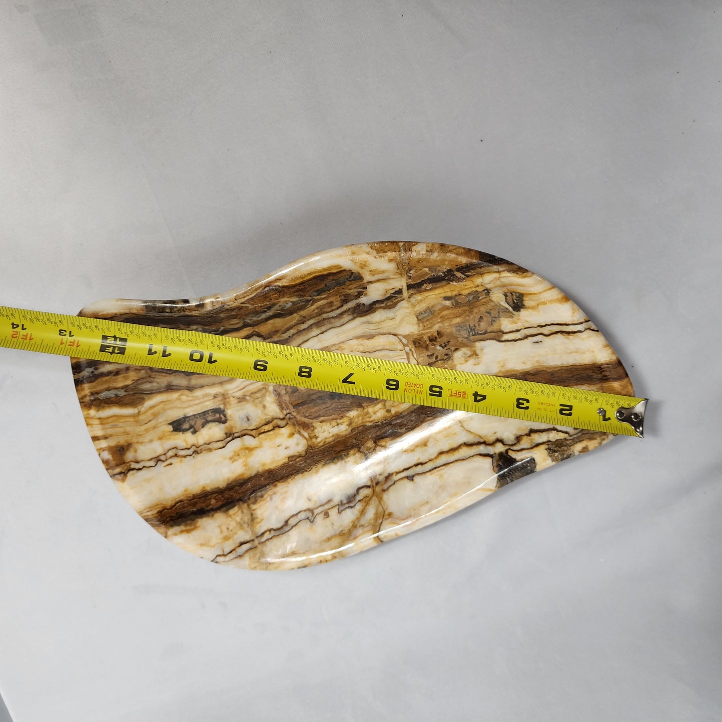 Beautiful Banded Aragonite Bowl