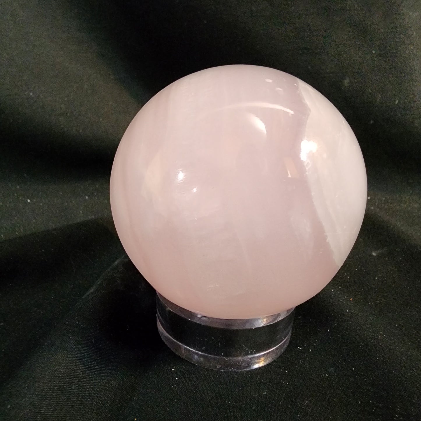 Perfect Pink Calcite Sphere