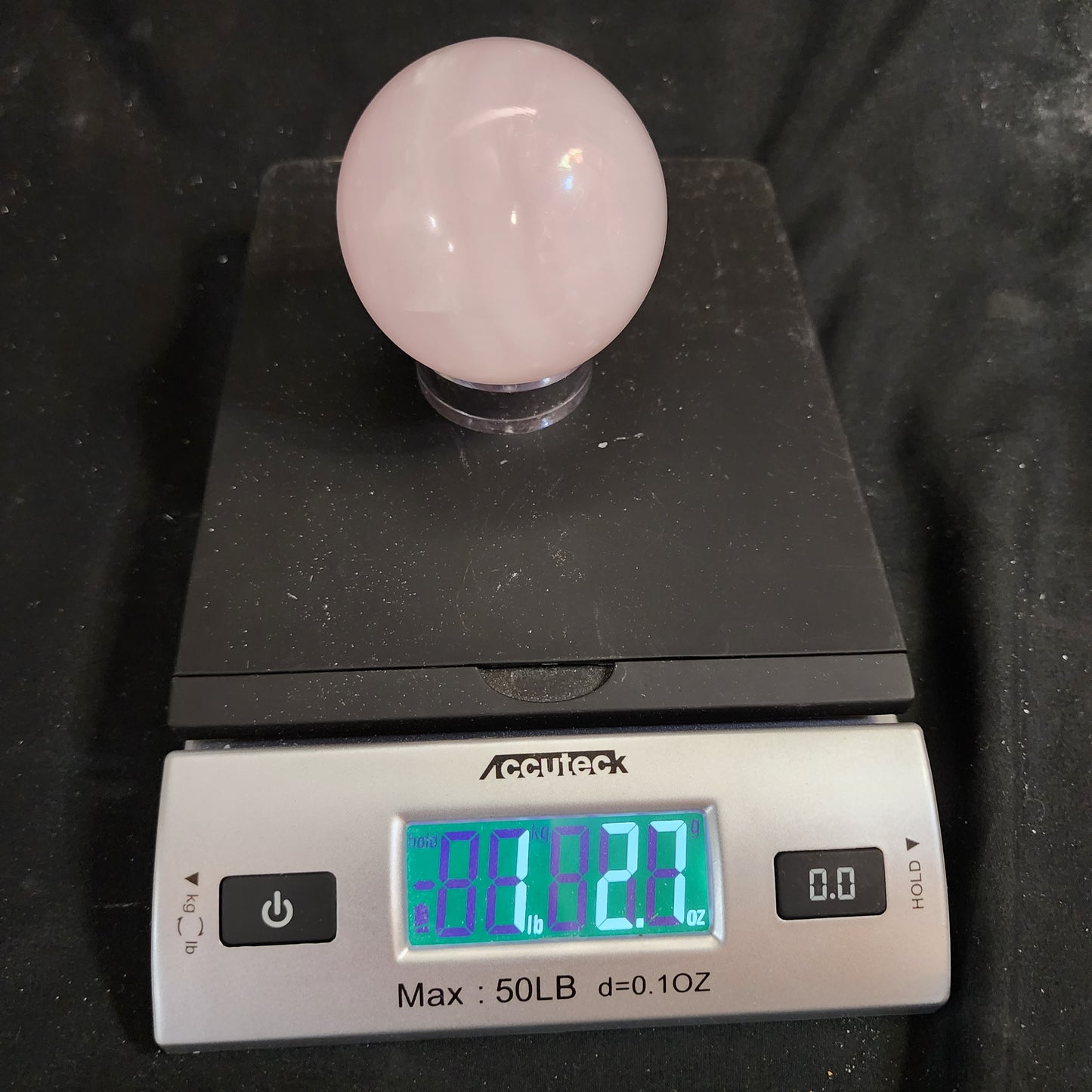 Perfect Pink Calcite Sphere