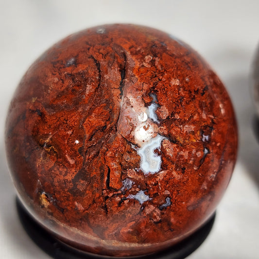 Ravishing Red Agate Sphere