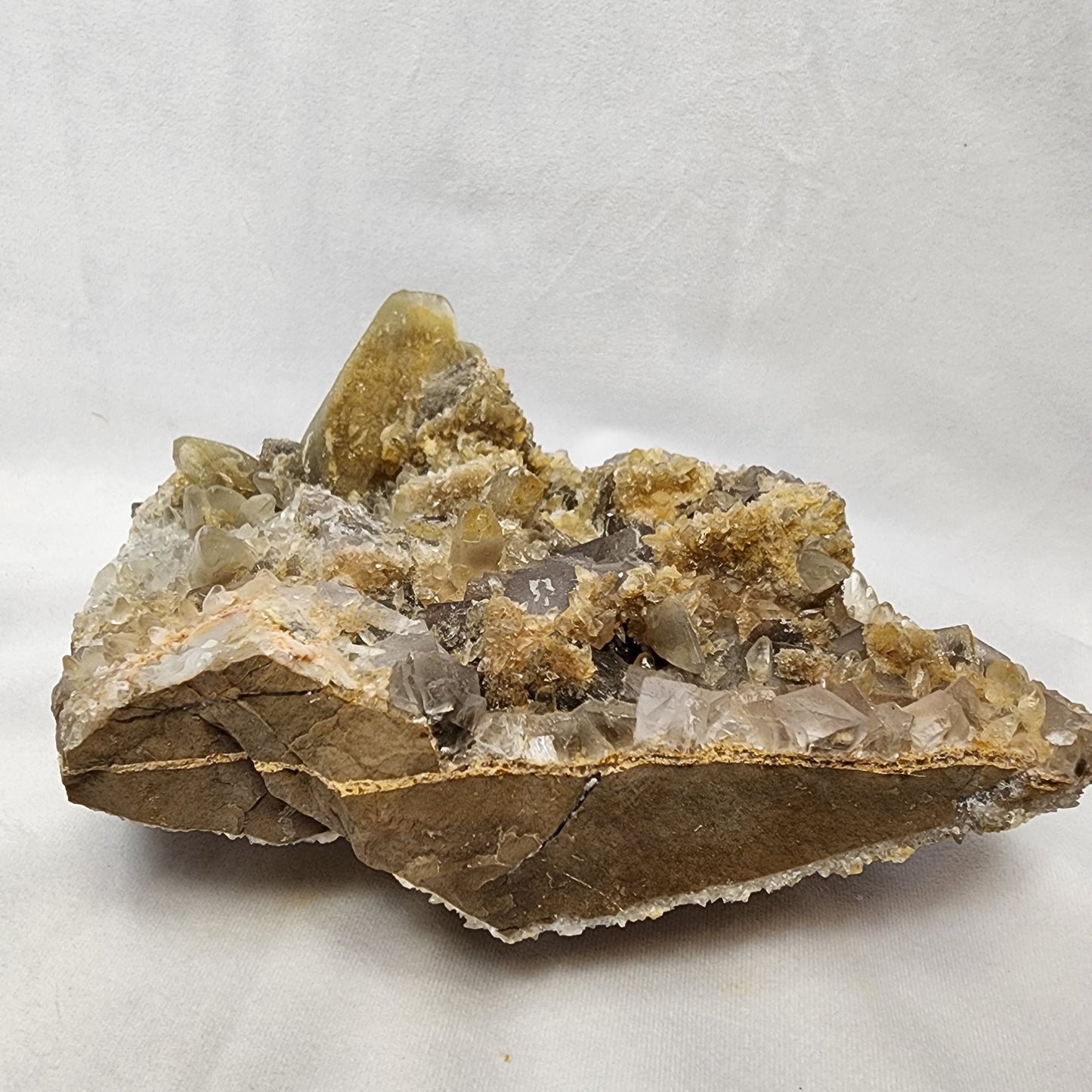 Calcite Covered Fluorite
