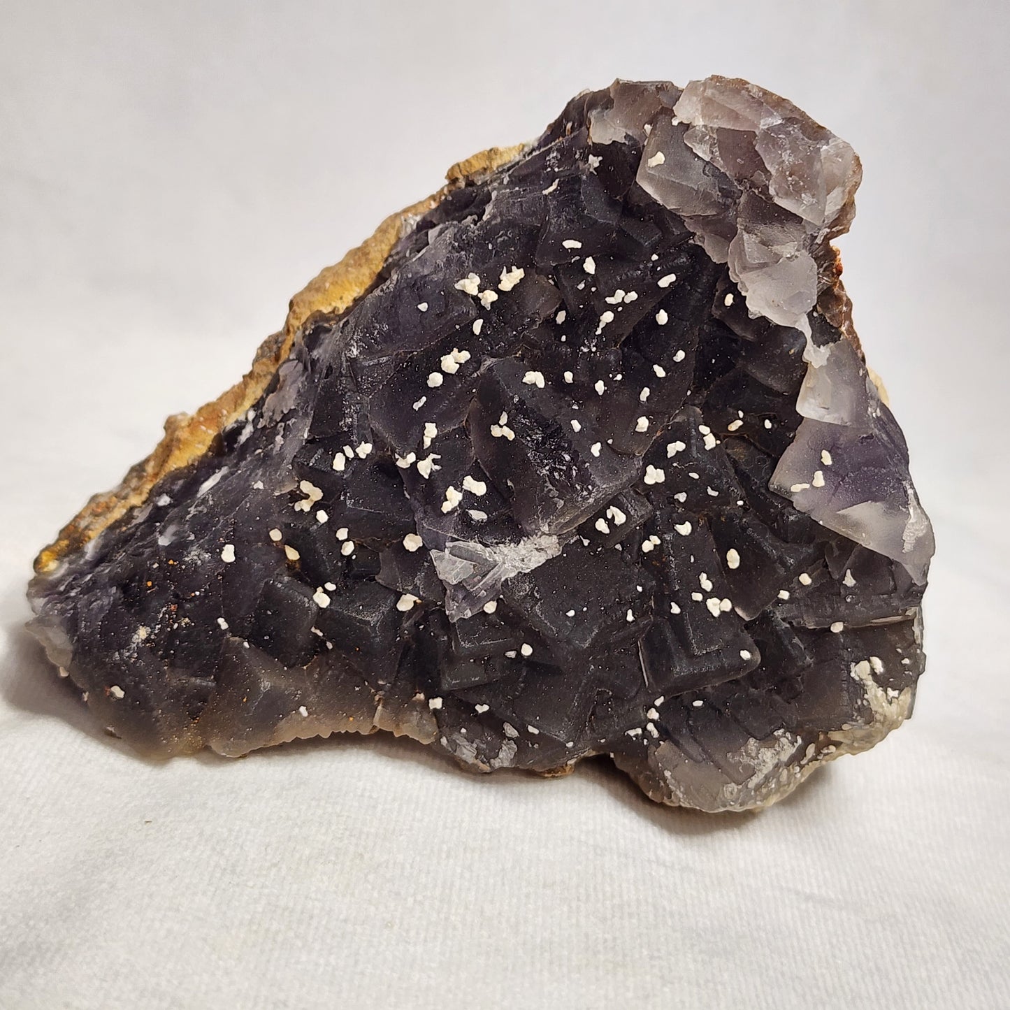 Calcite Sprinkled Fluorite