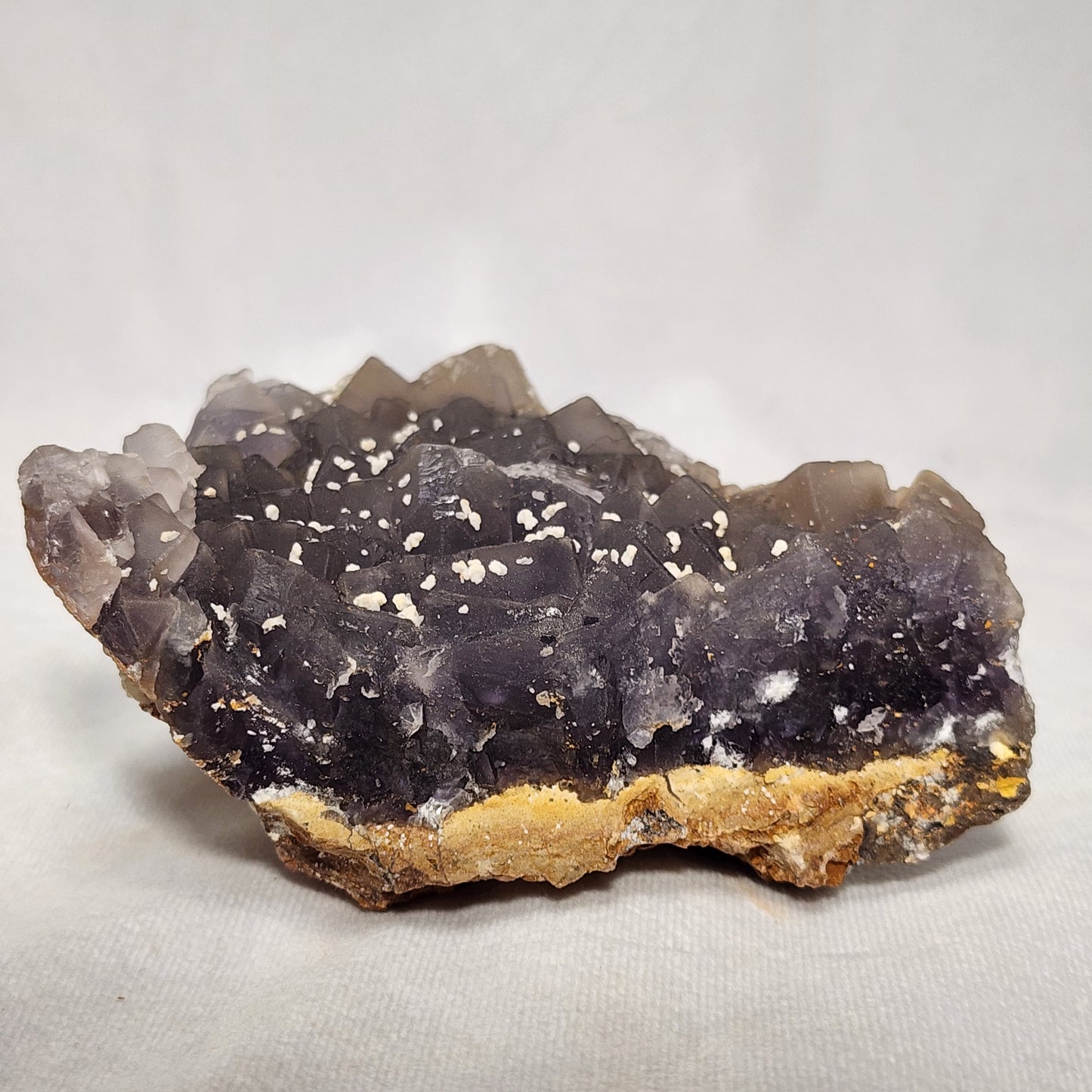 Calcite Sprinkled Fluorite