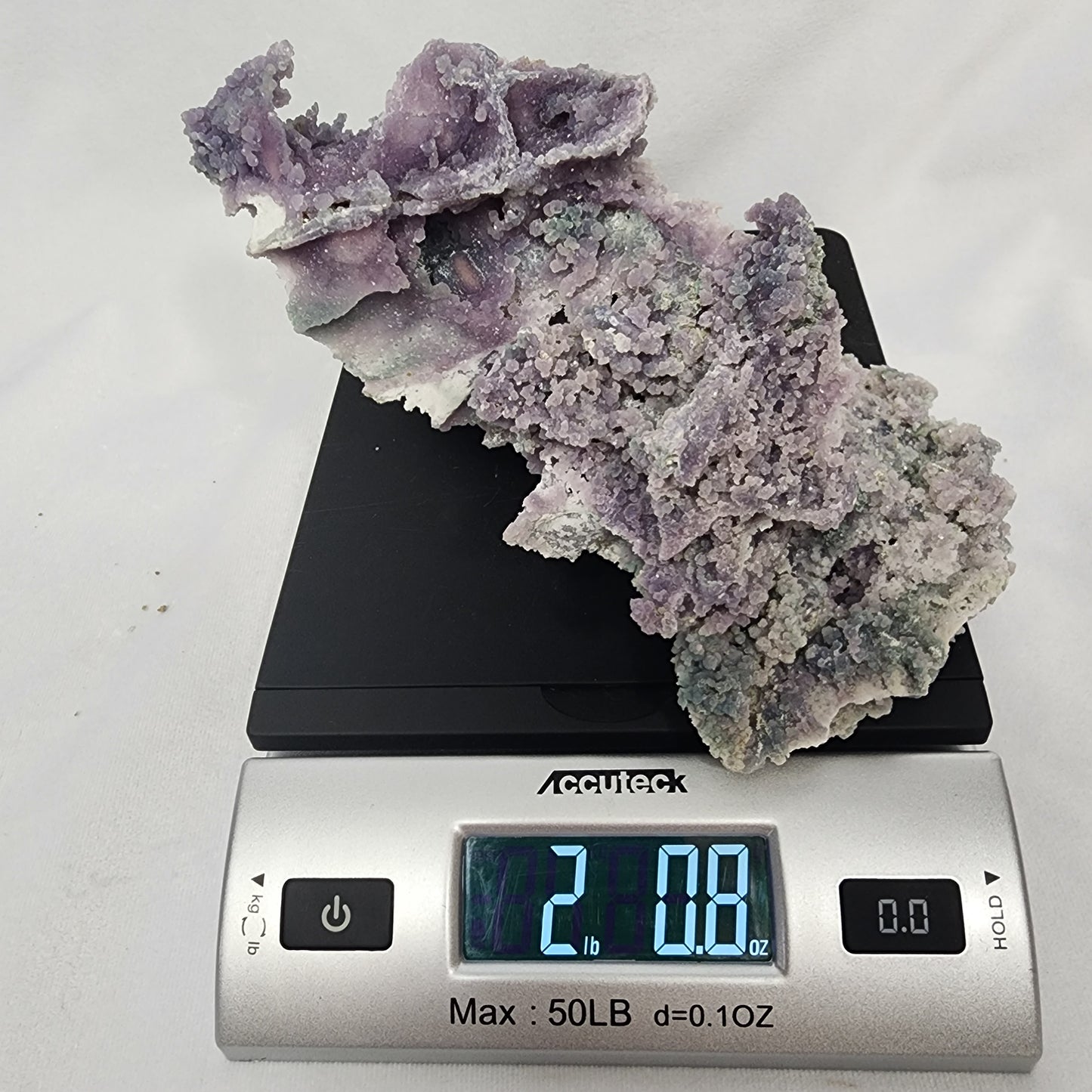 Purple Bladed Botryoidal Chalcedony