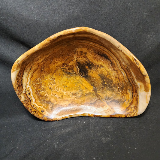 Deep Aragonite Bowl