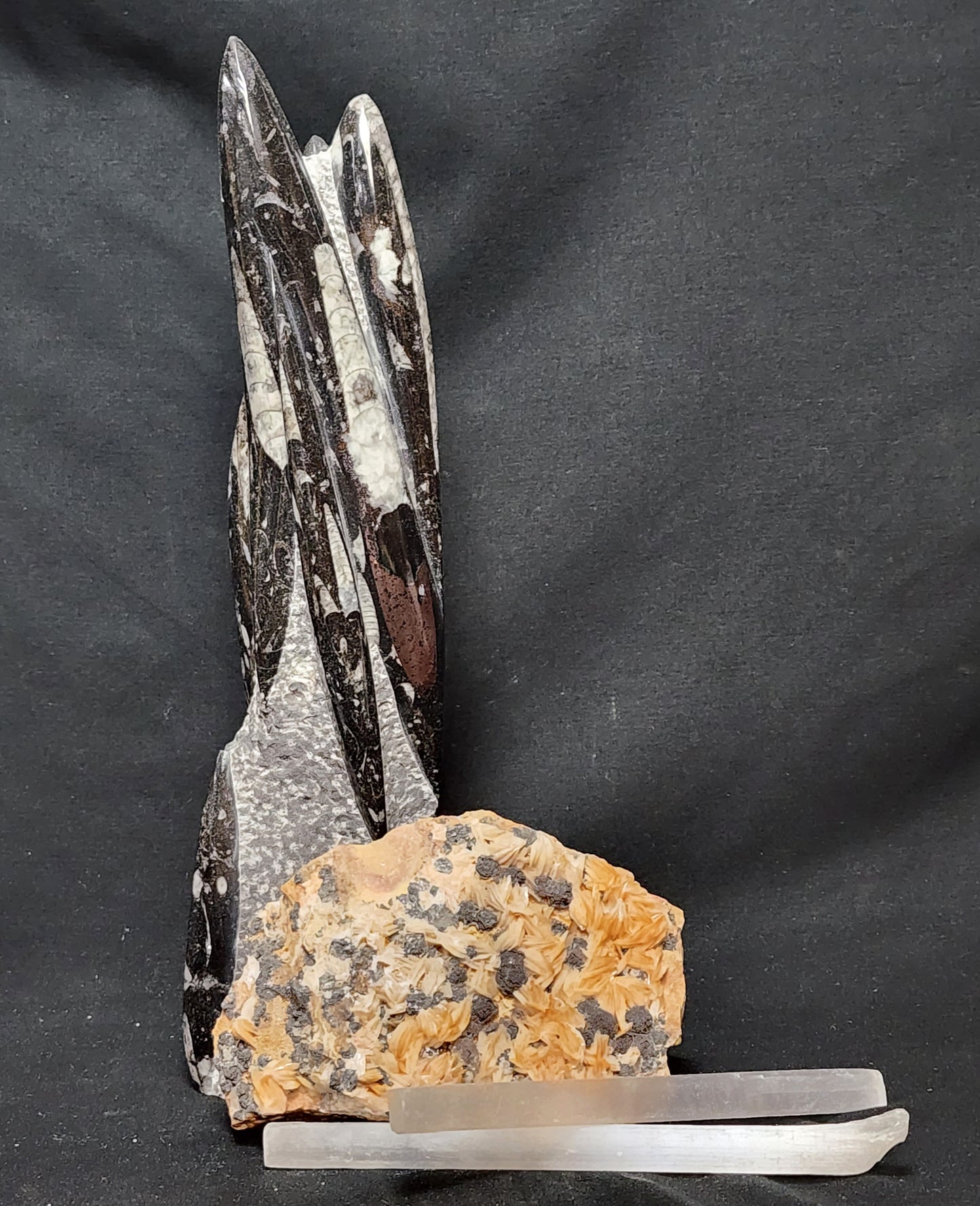 Large Galena and Barite Beauty