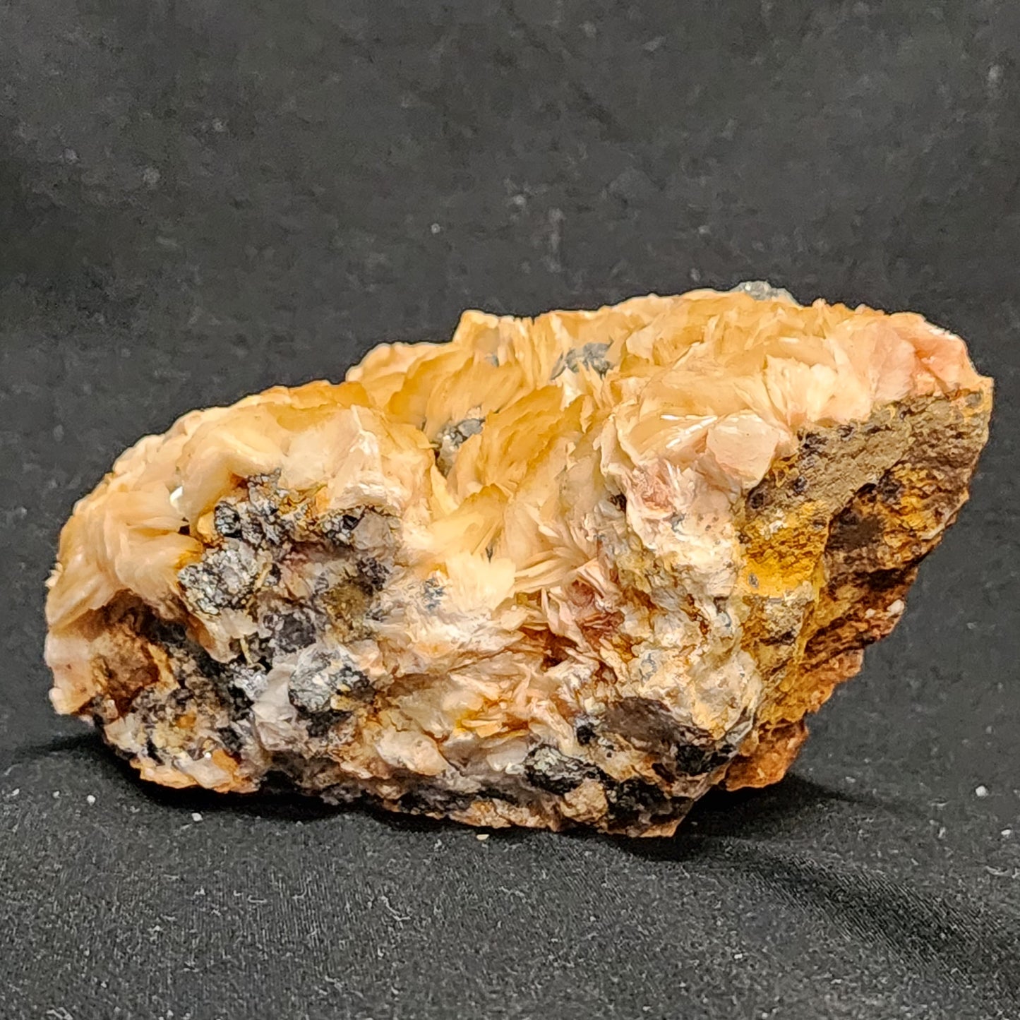 Bladed Barite with Galena