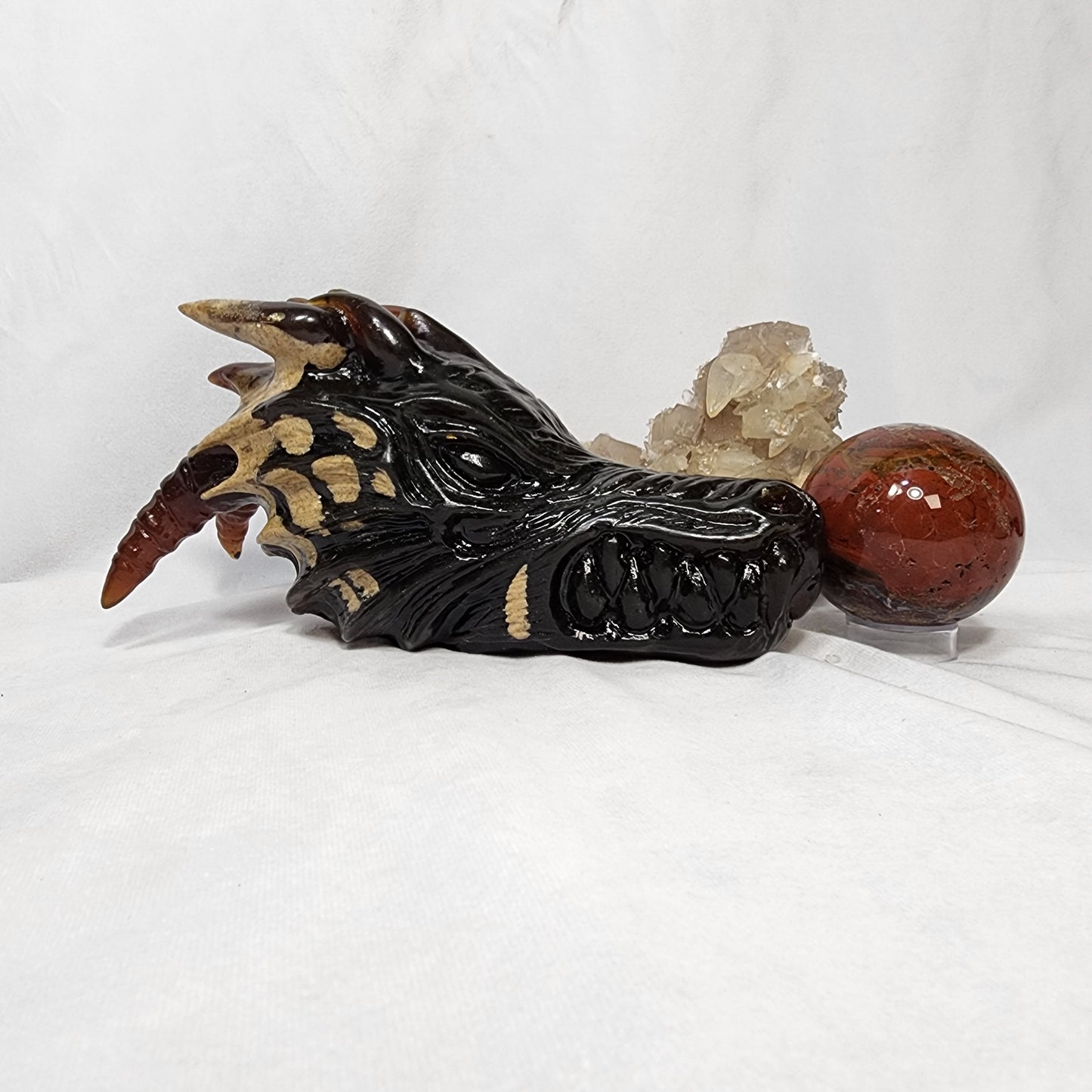 Dragon Amber Sculpture