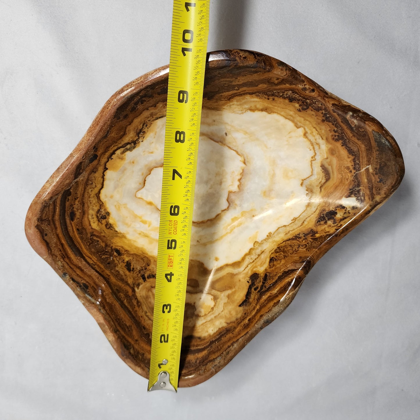 Aragonite Bowl 10"