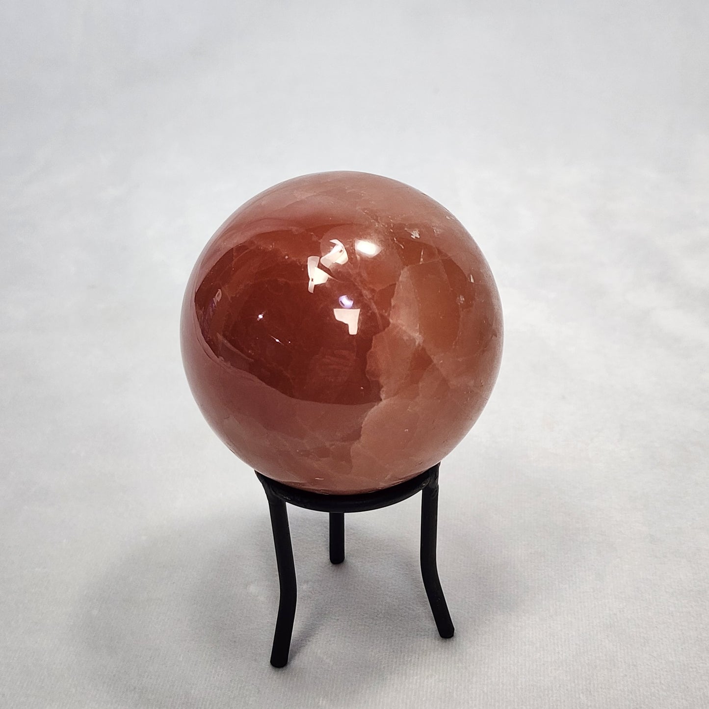 Rose Pink Calcite Sphere