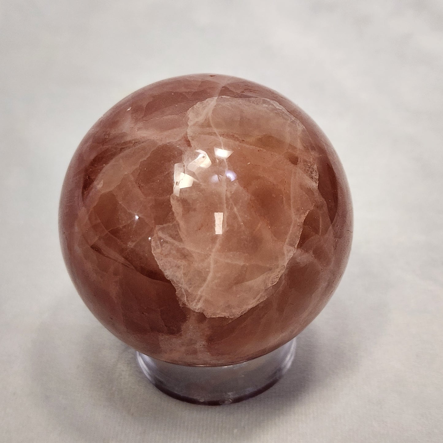 Blush Pink Calcite Sphere