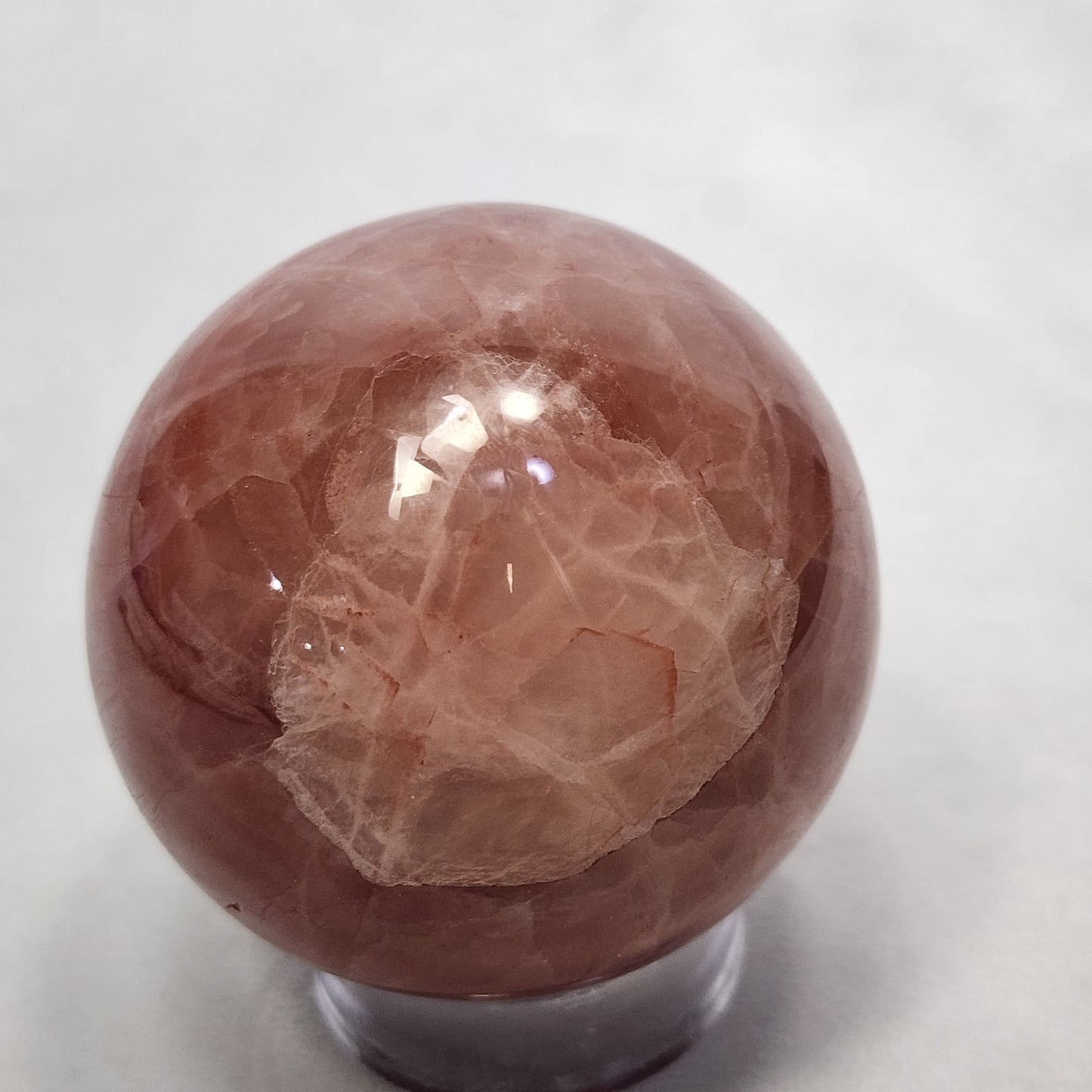 Blush Pink Calcite Sphere