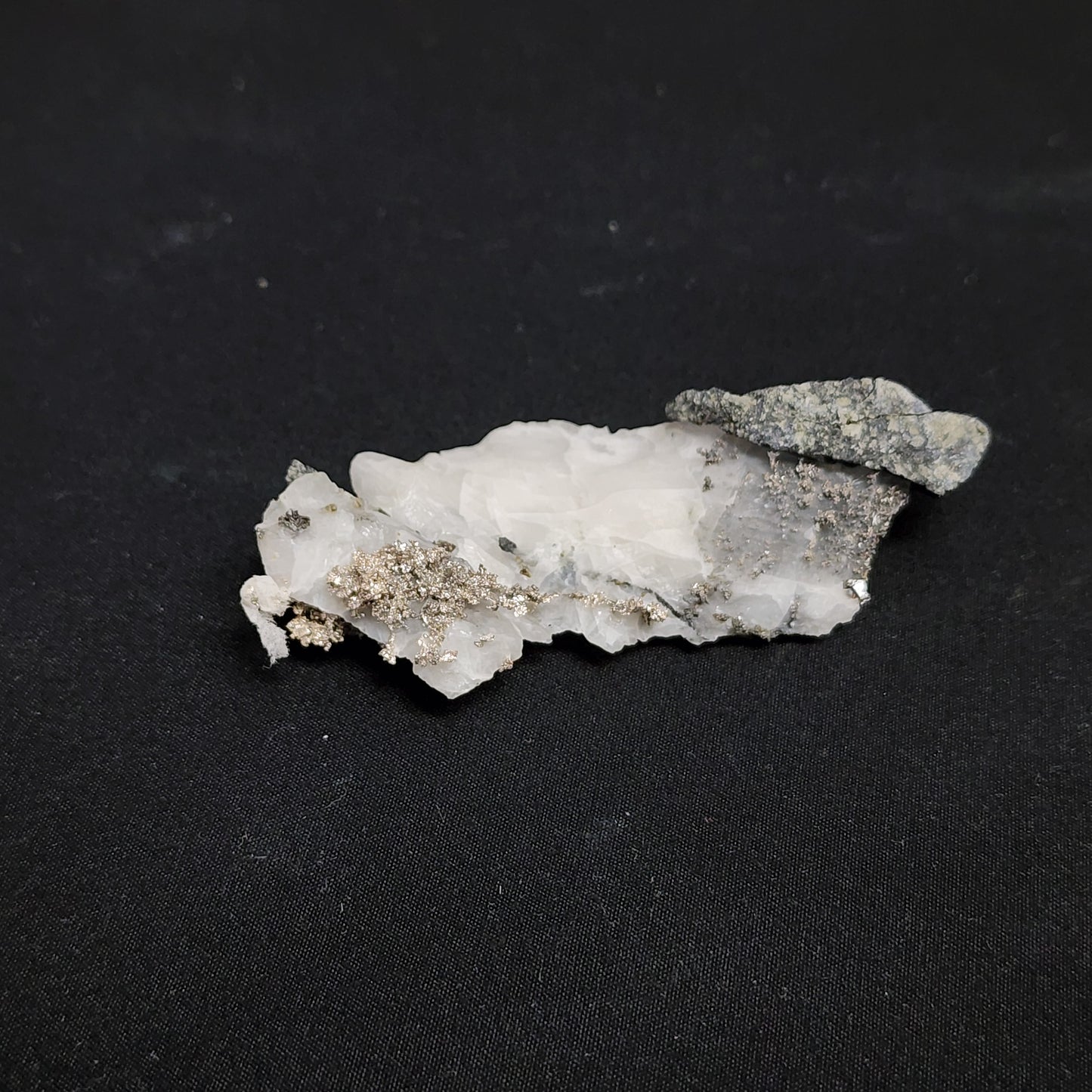 Impeccably Formed Raw Silver in Calcite