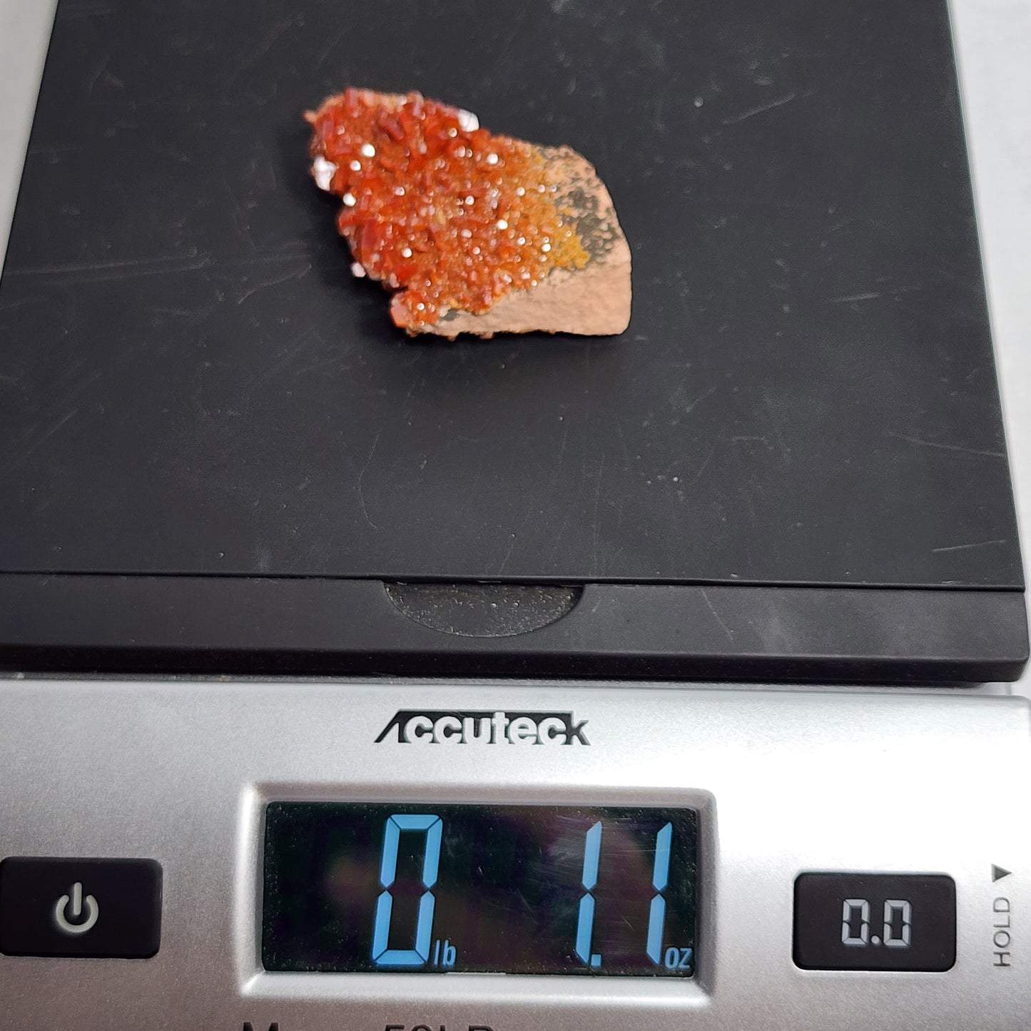 Spectacular Vanadinite Cluster