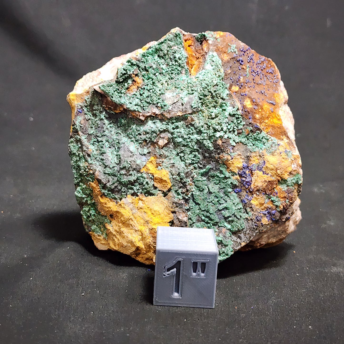 Beautiful Malachite and Azurite