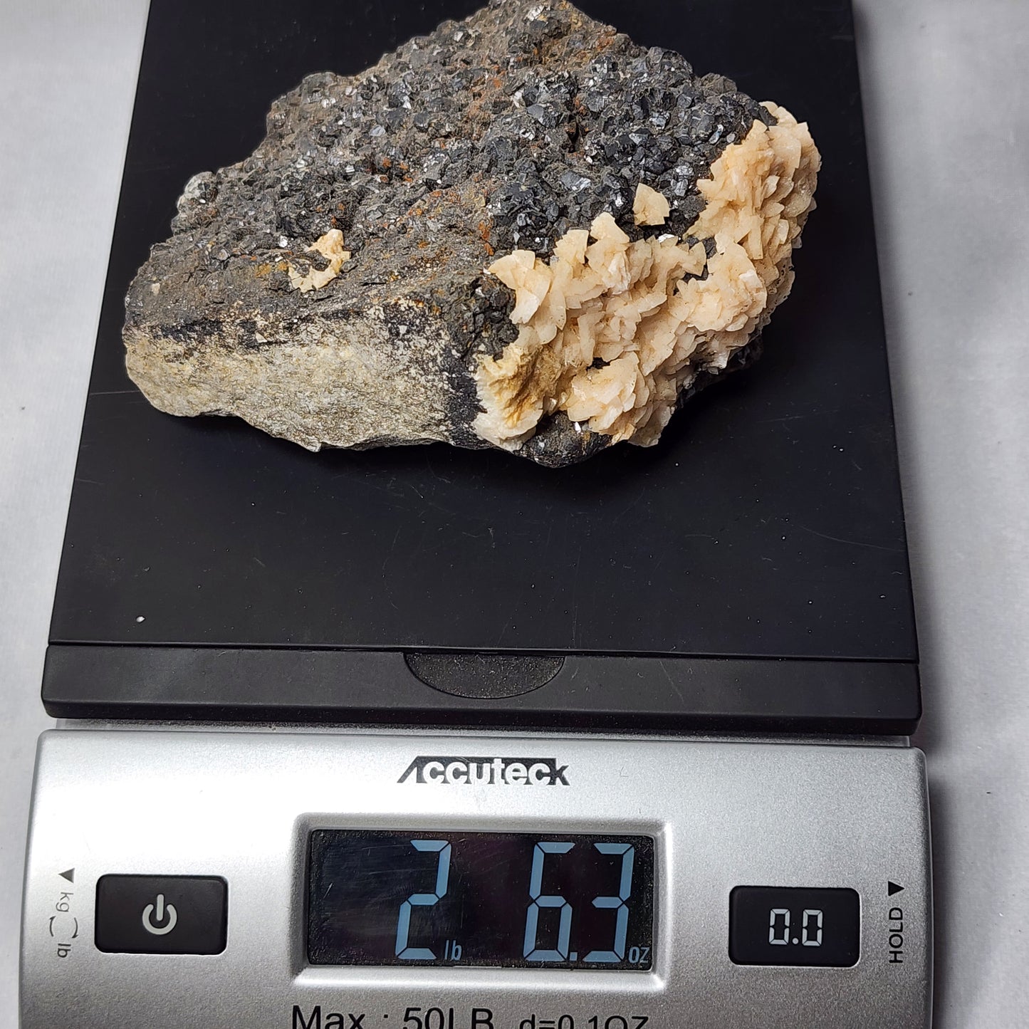 Galena and Dolomite from Morocco