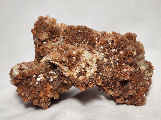 Unique Red Aragonite Cluster