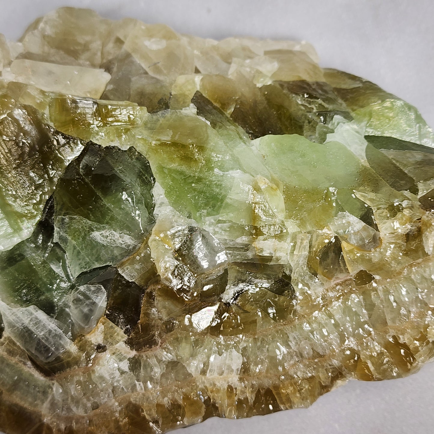 Tri-Colored Calcite (Green)