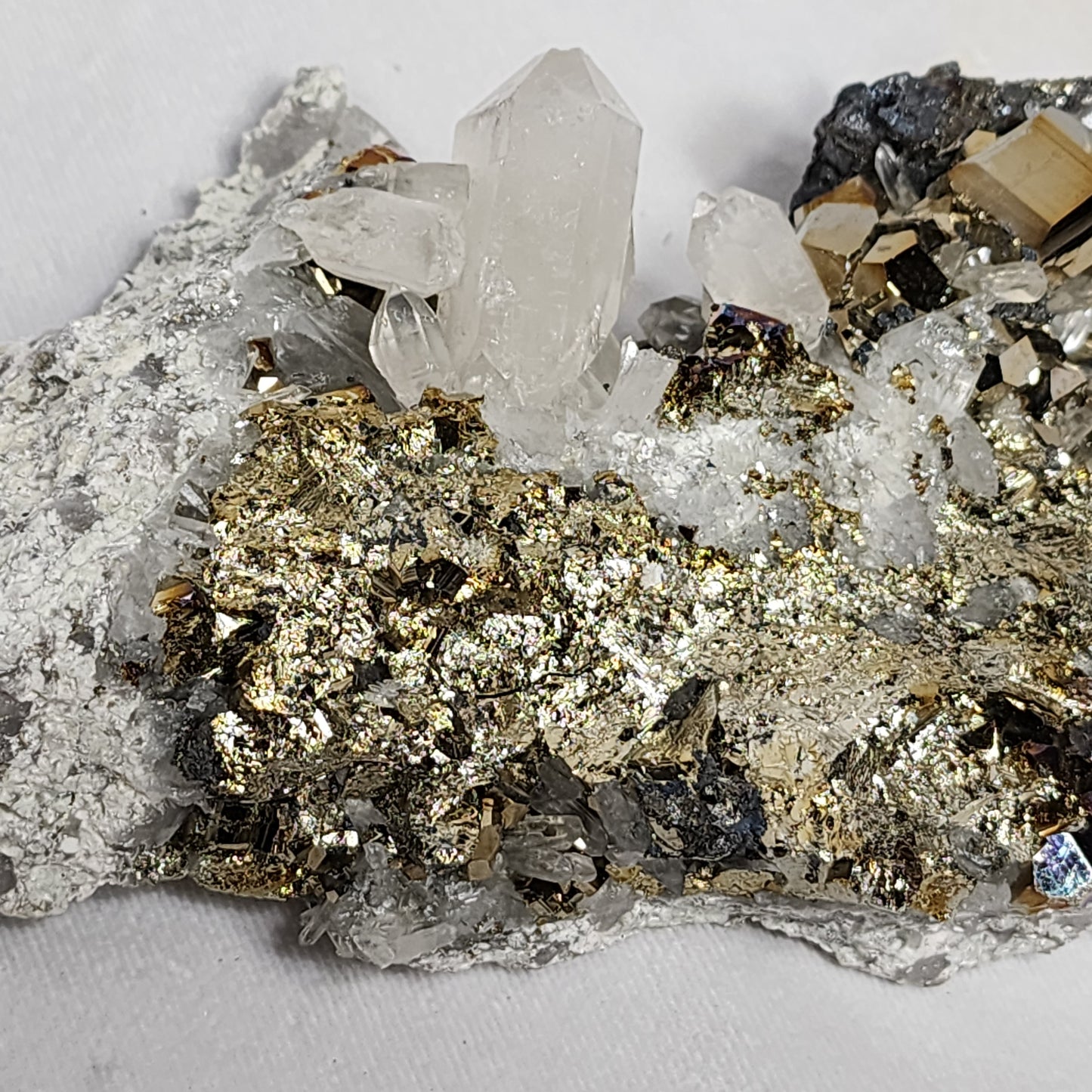 Stunning Pyrite and Quartz