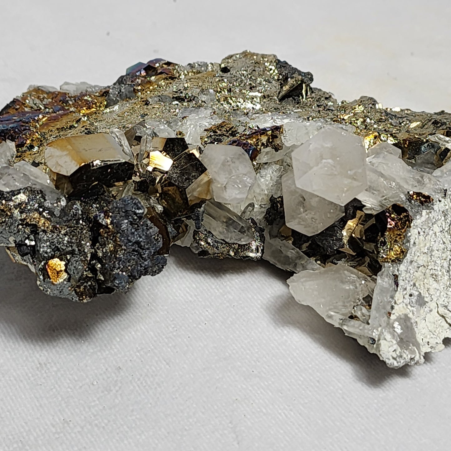 Stunning Pyrite and Quartz