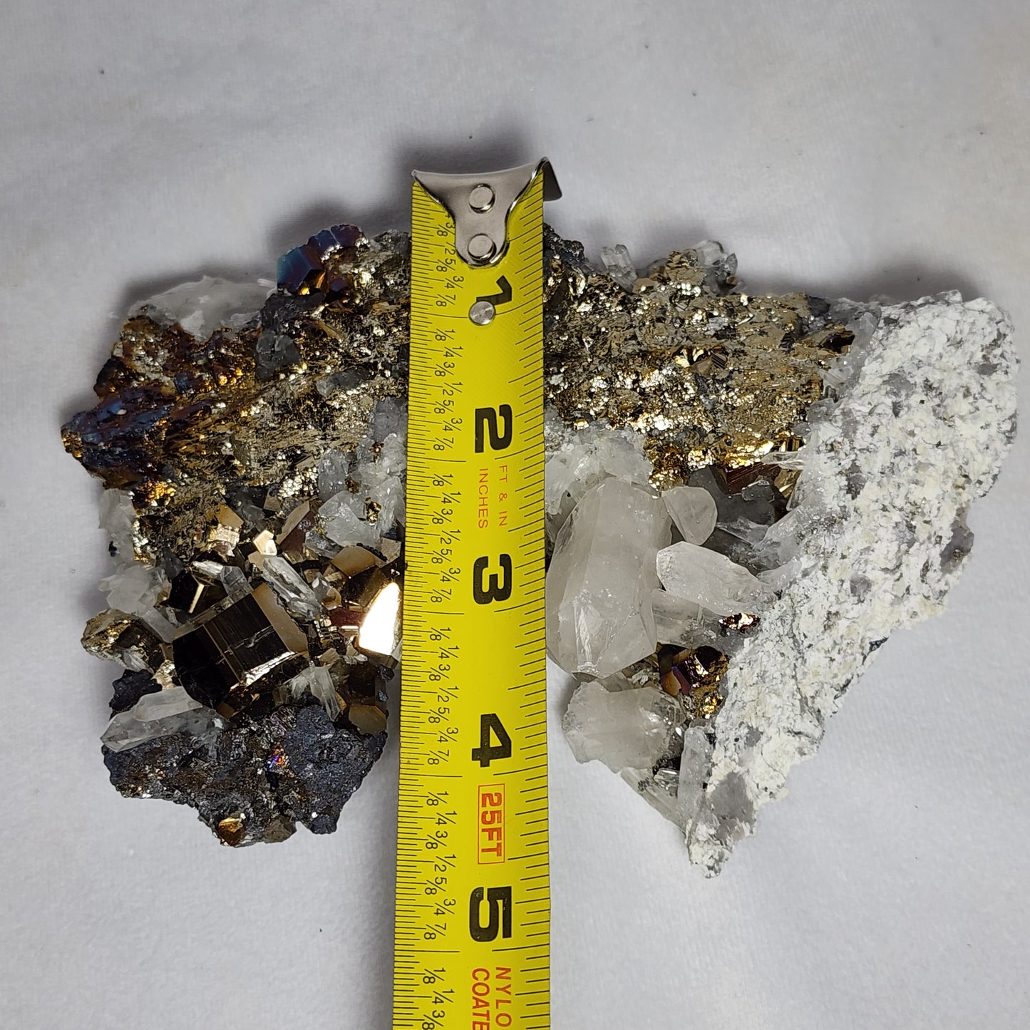 Stunning Pyrite and Quartz