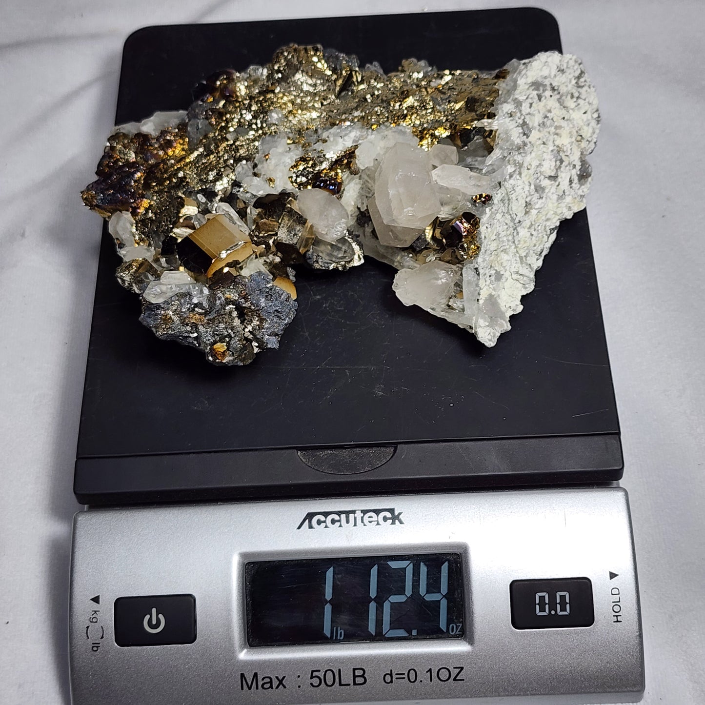 Stunning Pyrite and Quartz