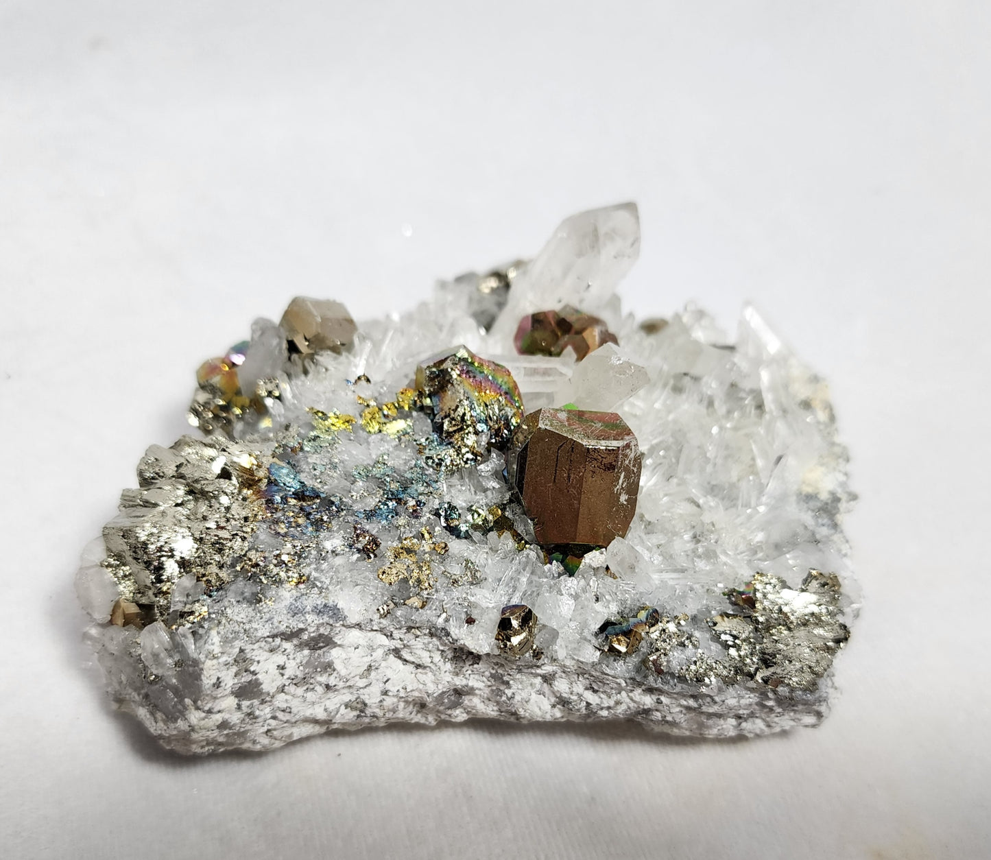 Gorgeous Quartz and Pyrite