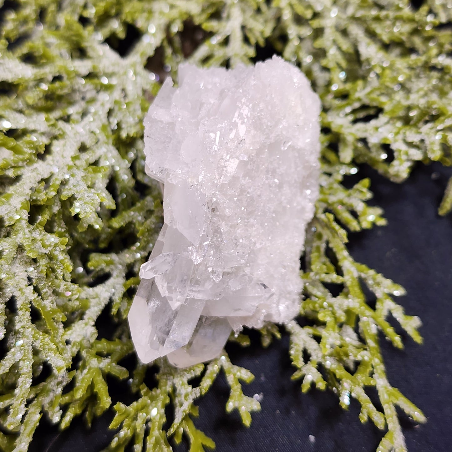 Clear Captivating Quartz Cluster