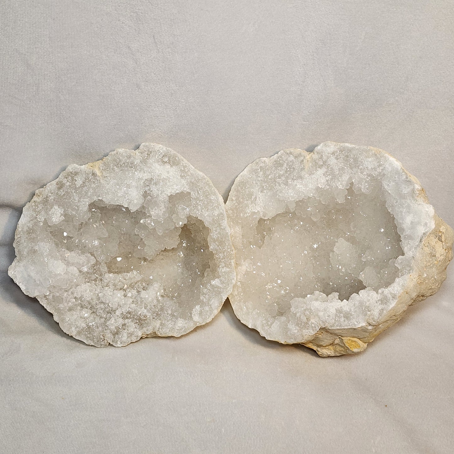 Sparkling Beauty Moroccan Geode Pair