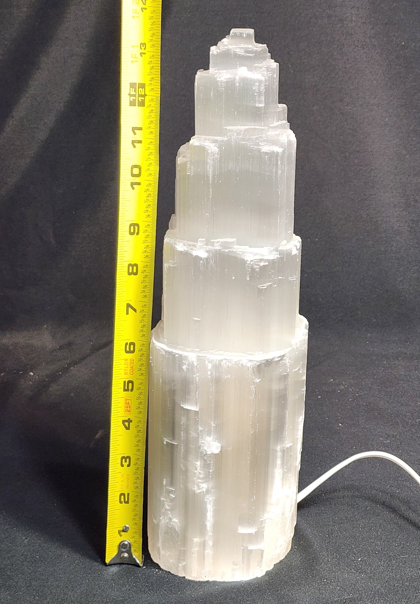 Stunning Selenite Lamp 14"