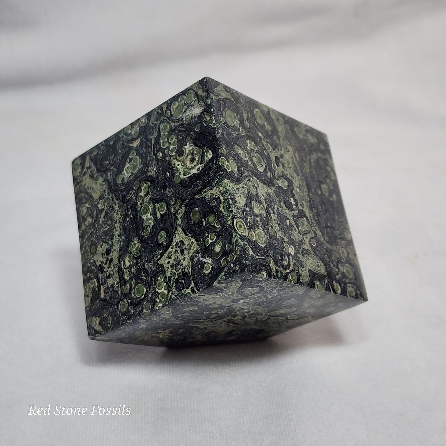 Captivating Kambaba Jasper Cube