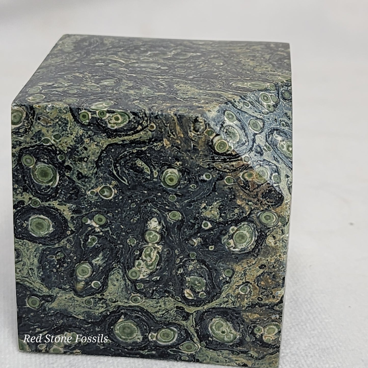 Captivating Kambaba Jasper Cube