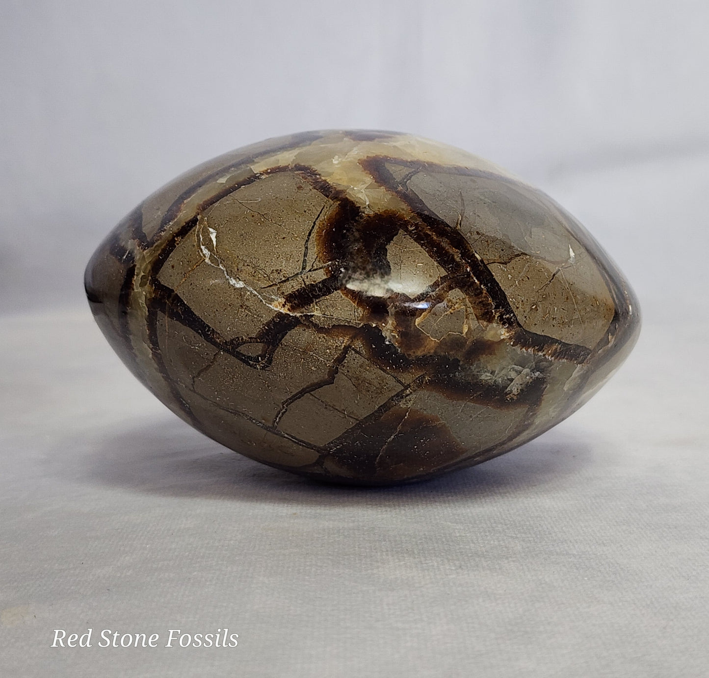 Rounded Septarian Sphere