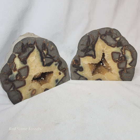 Septarian Bookends