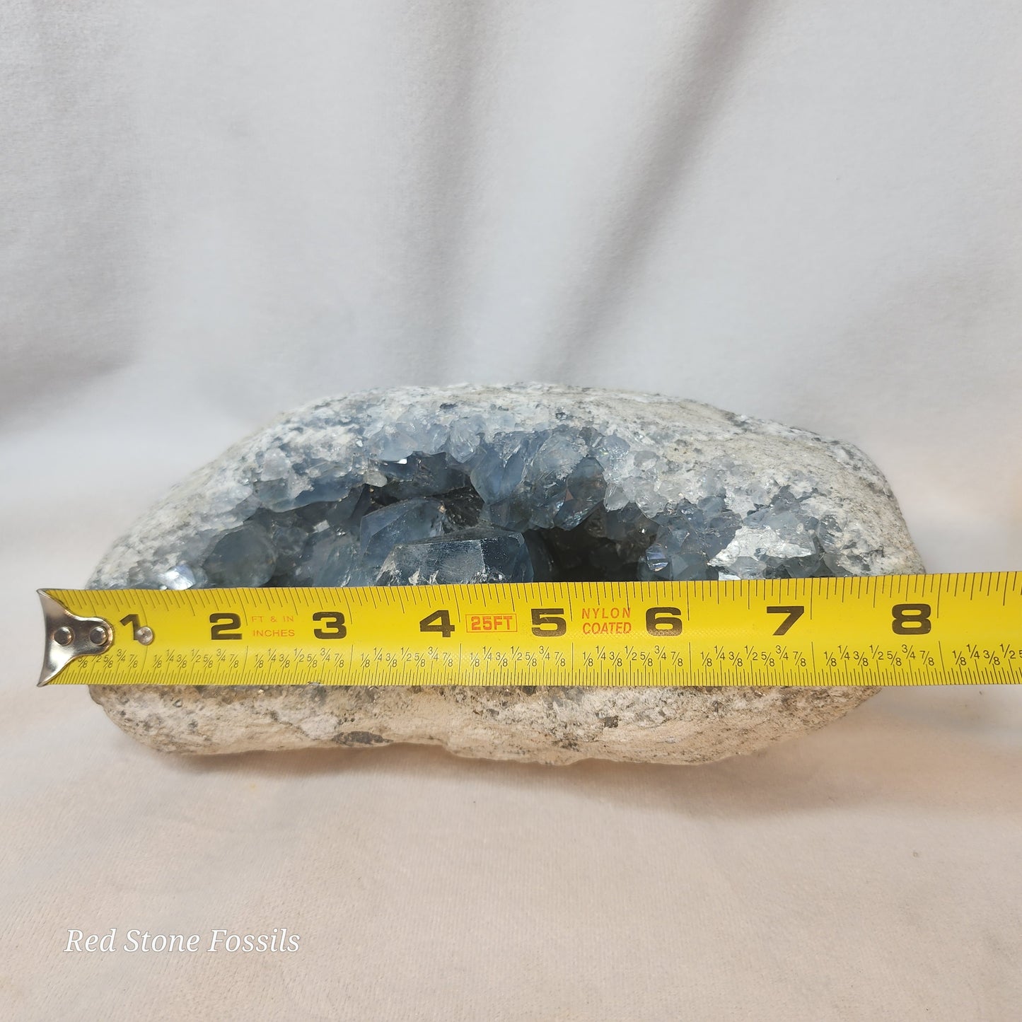 Glimmering Blue Celestite