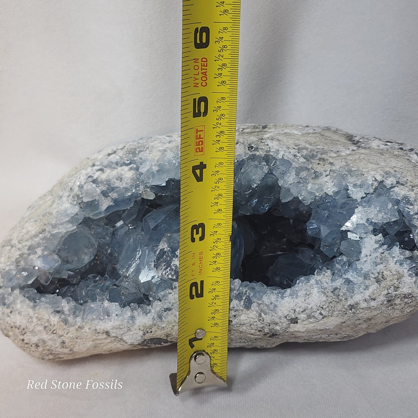 Glimmering Blue Celestite