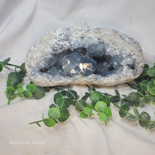 Glimmering Blue Celestite