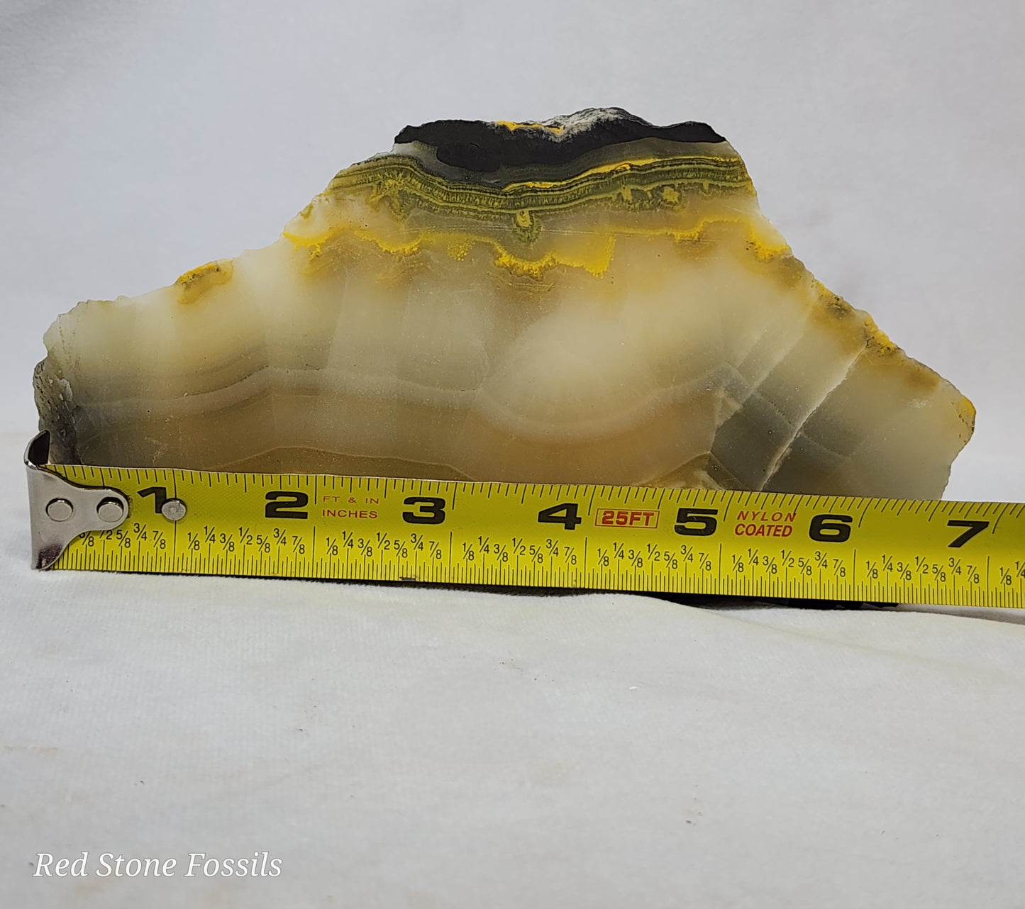 Black and Yellow Jasper Slab