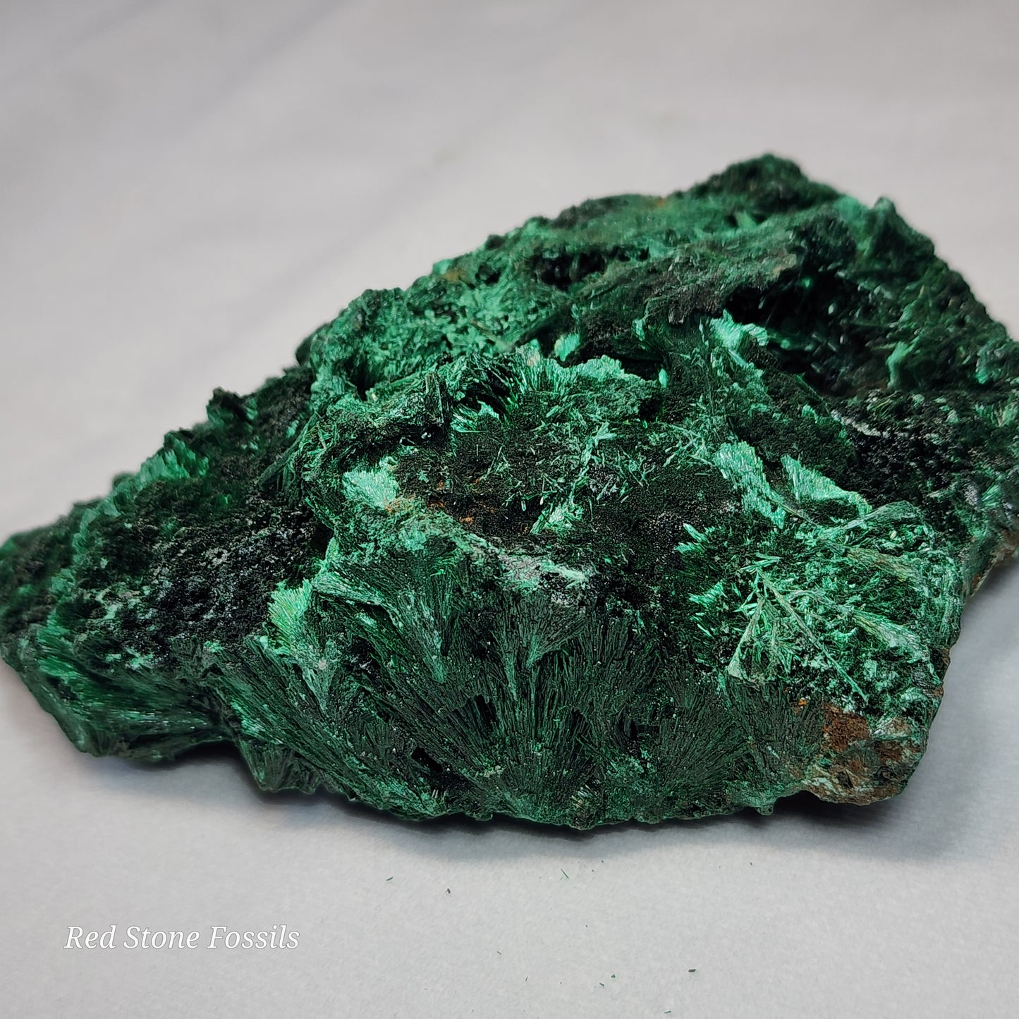 Gorgeous Green Fibrous Malachite