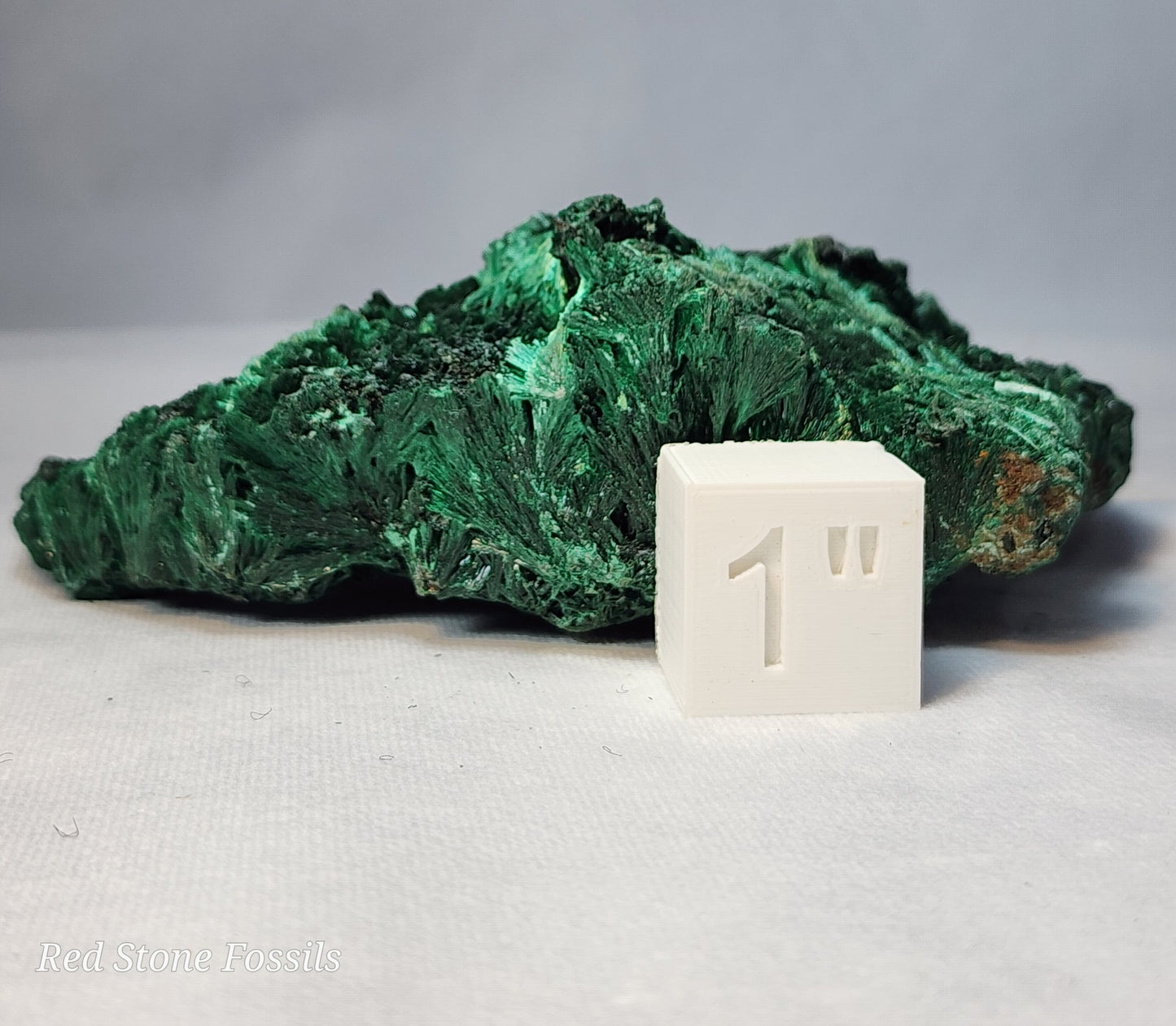 Gorgeous Green Fibrous Malachite