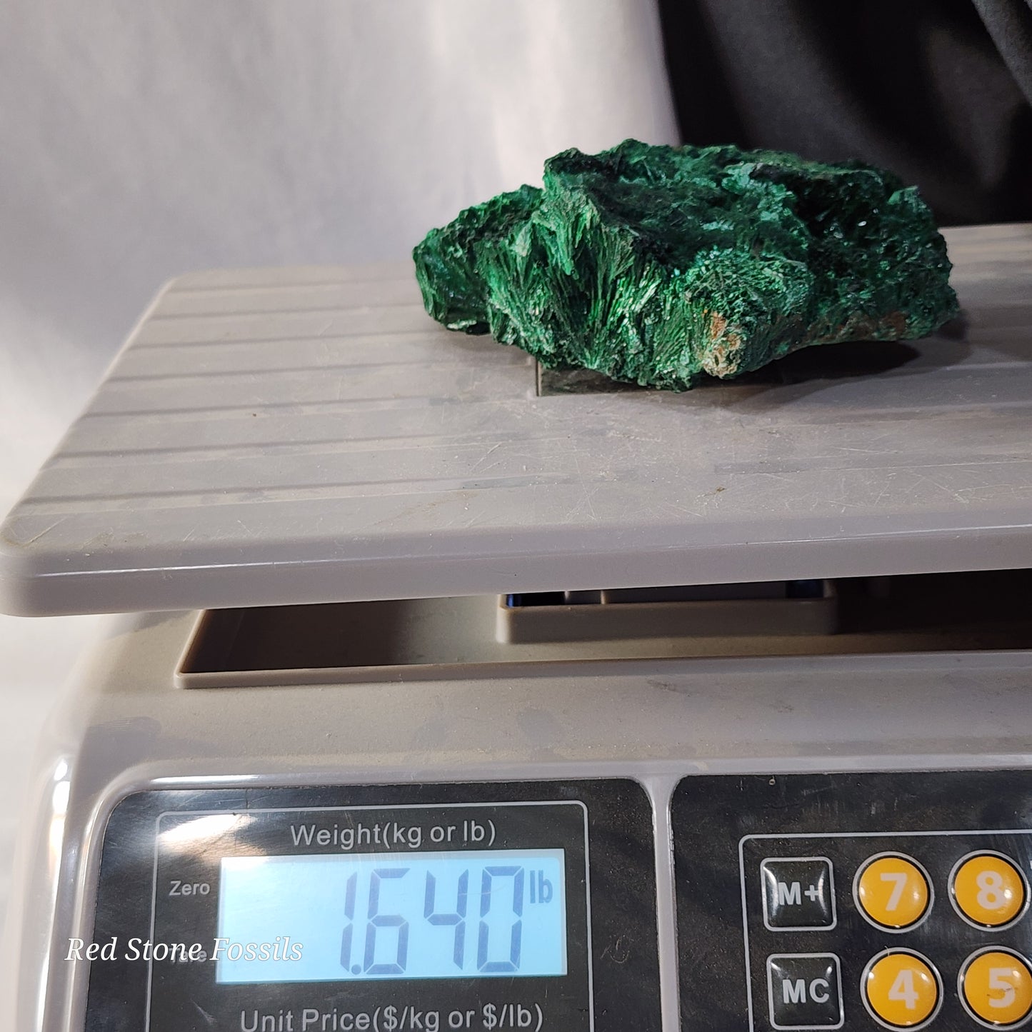 Gorgeous Green Fibrous Malachite