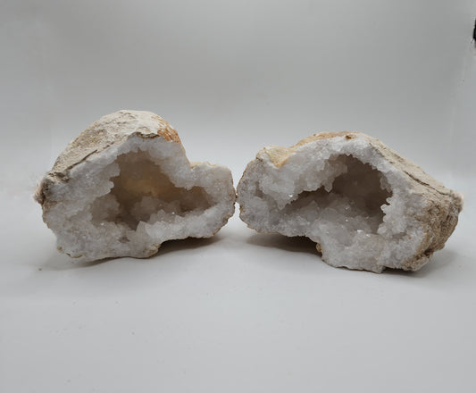 Sparkling Moroccan Geode Pair