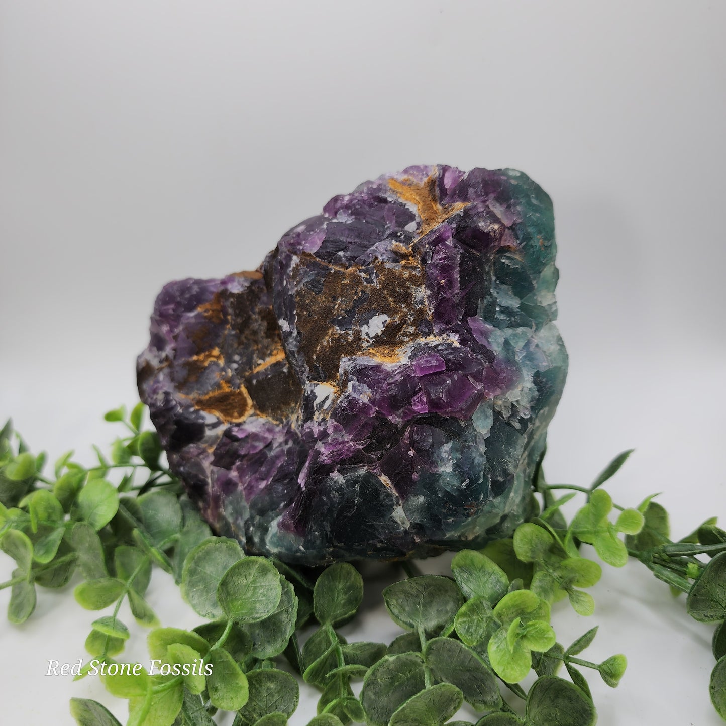 Breathtaking Purple and Green Fluorite