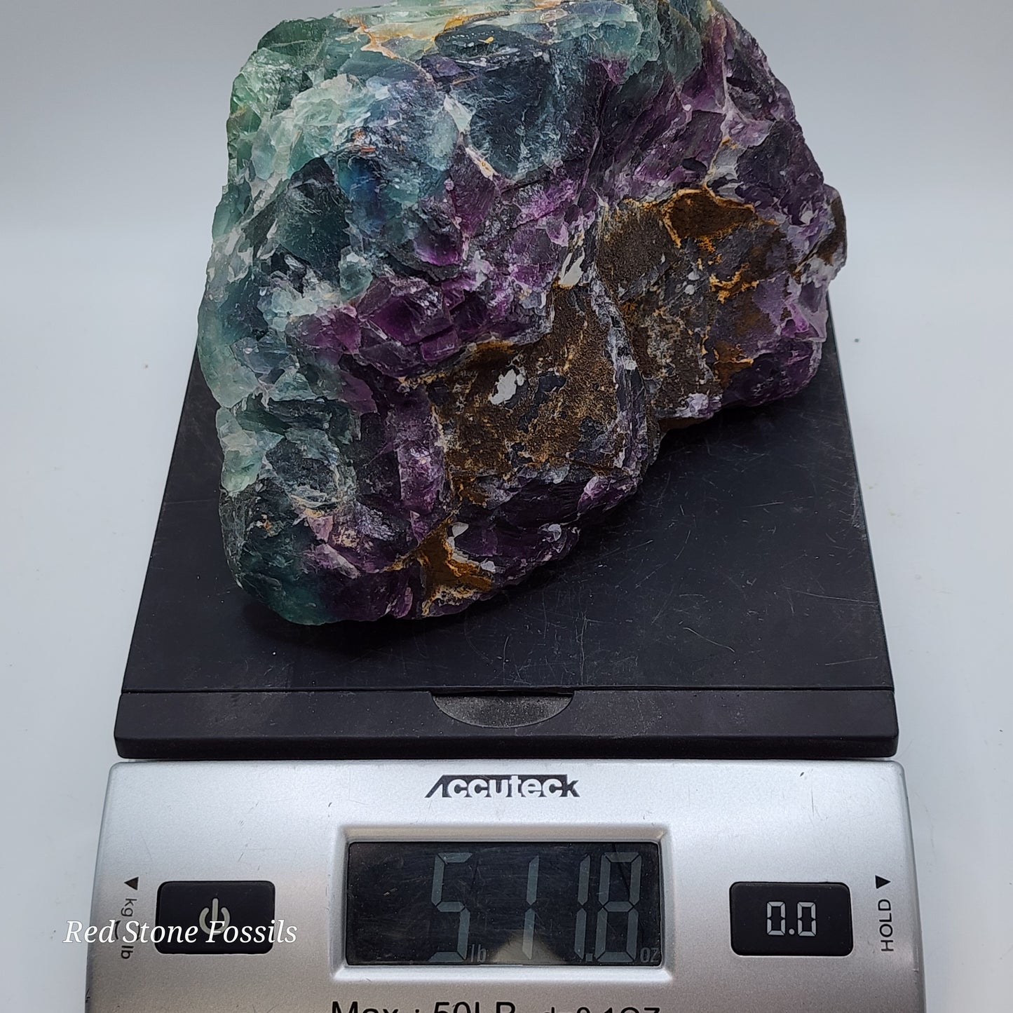 Breathtaking Purple and Green Fluorite