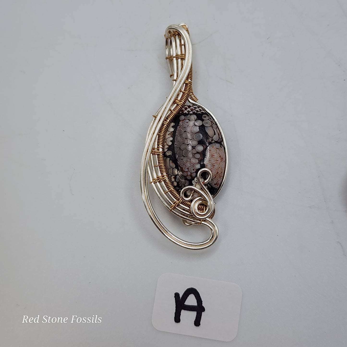 Spectacular Snakeskin Agate Pendant