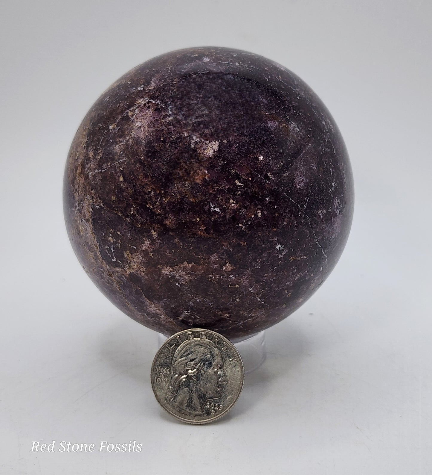 Lovely Lepidolite Sphere