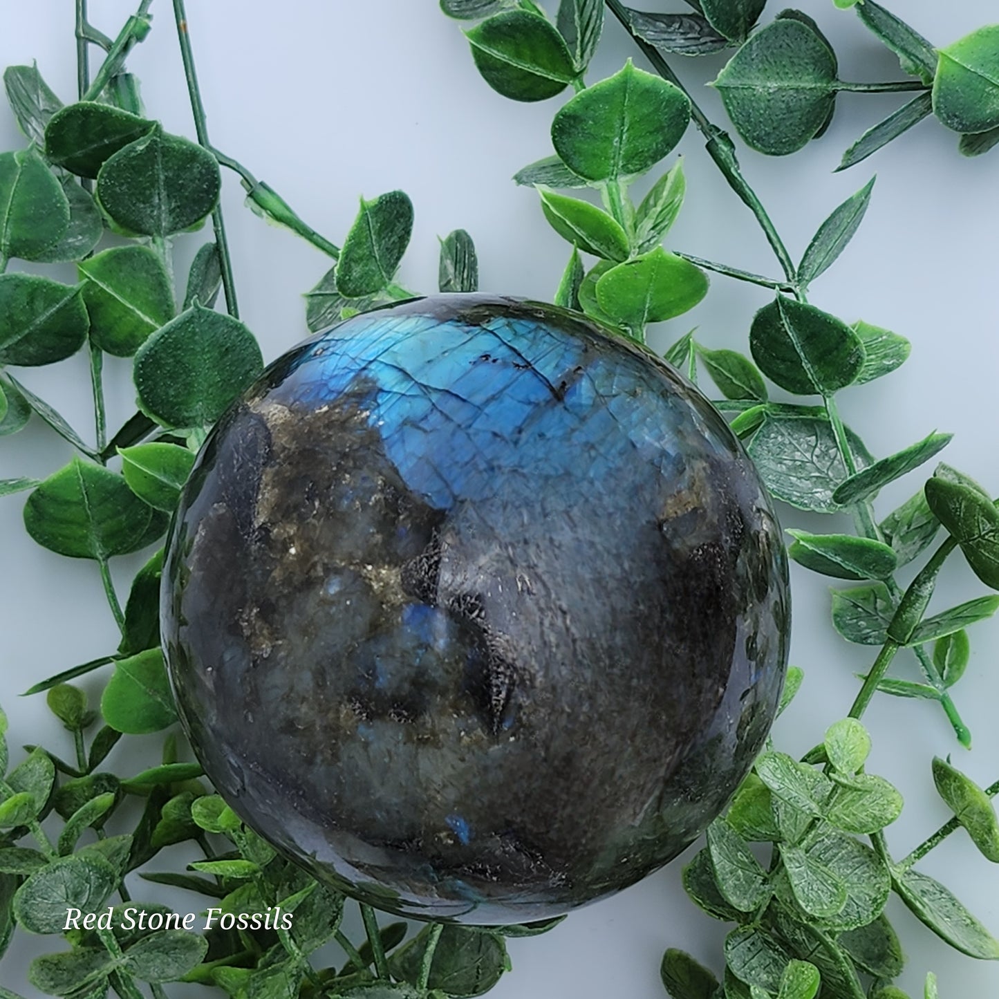 Flashy Labradorite Sphere