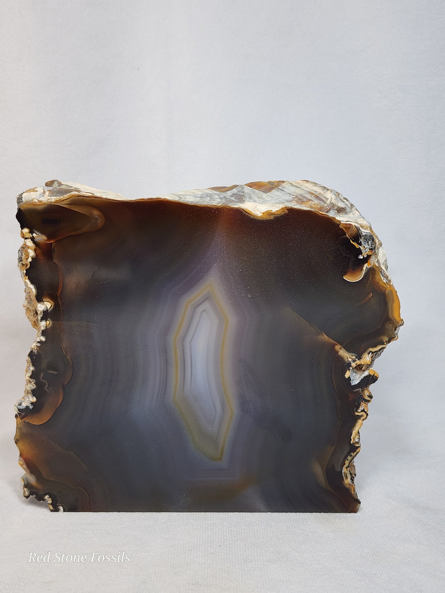 Beautifully Banded Agate Slice