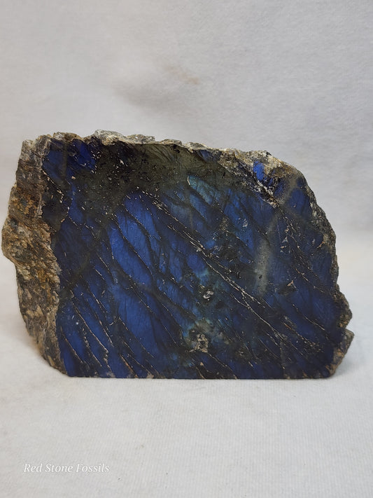 Rough Labradorite with Polished Front