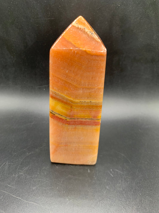 Banded Calcite Tower